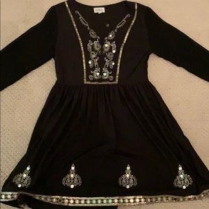 Free people long sleeved dress